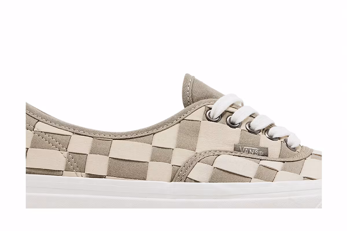 Vans Authentic 44 DX Woven Check - Brown Khaki, view 3