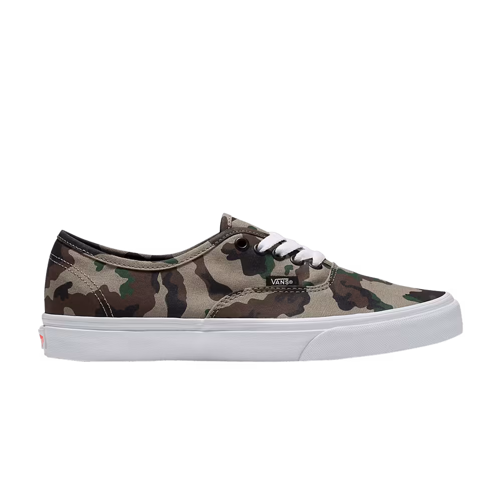 Vans Authentic Olive Camo