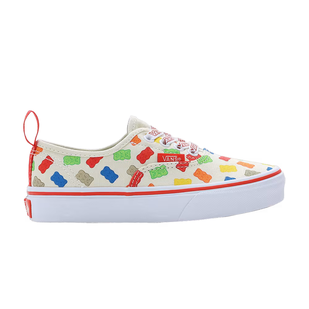 Haribo x Vans Authentic Elastic Lace Kids Allover Goldbears Print
