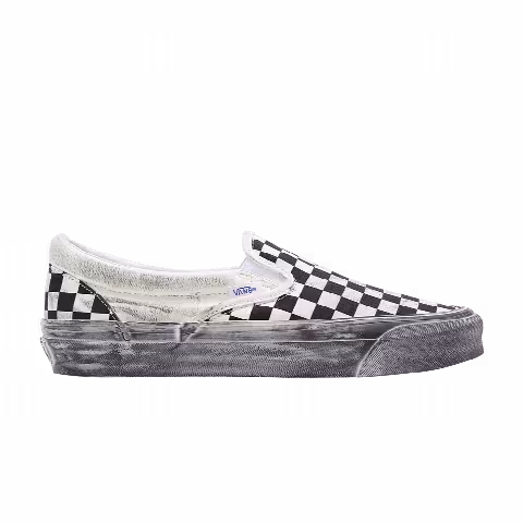 Vans OG Classic Slip-On LX 'Stressed - Black Checkerboard'