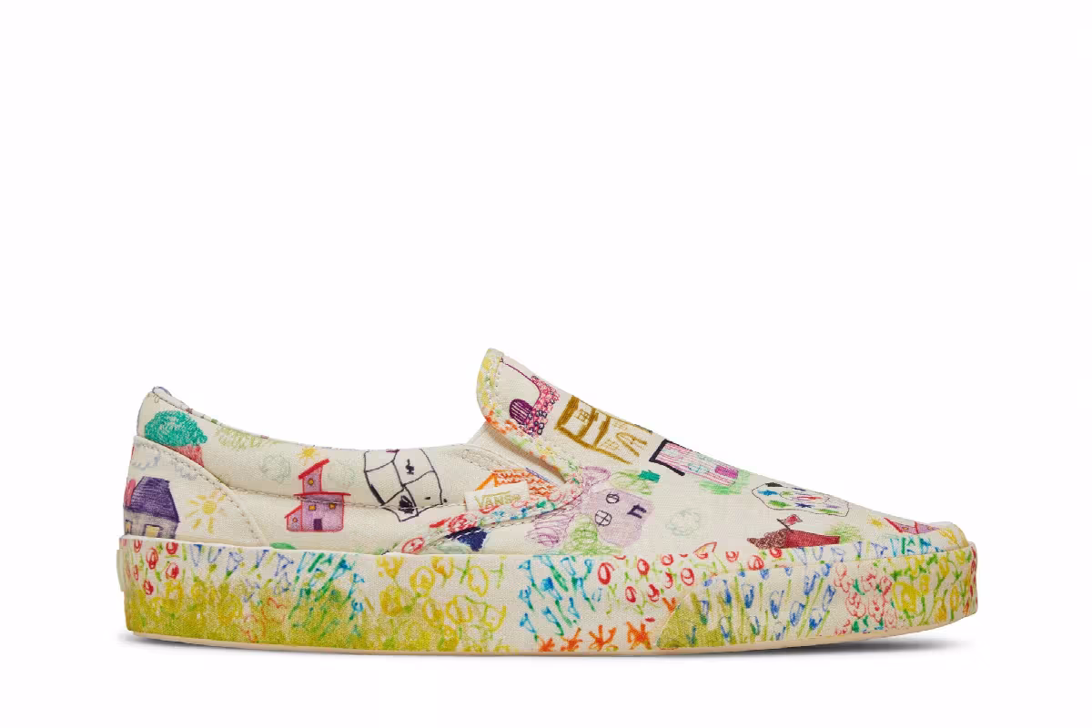 Collina Strada x Vans Classic Slip-On Idyllic Neighborhood, view 2
