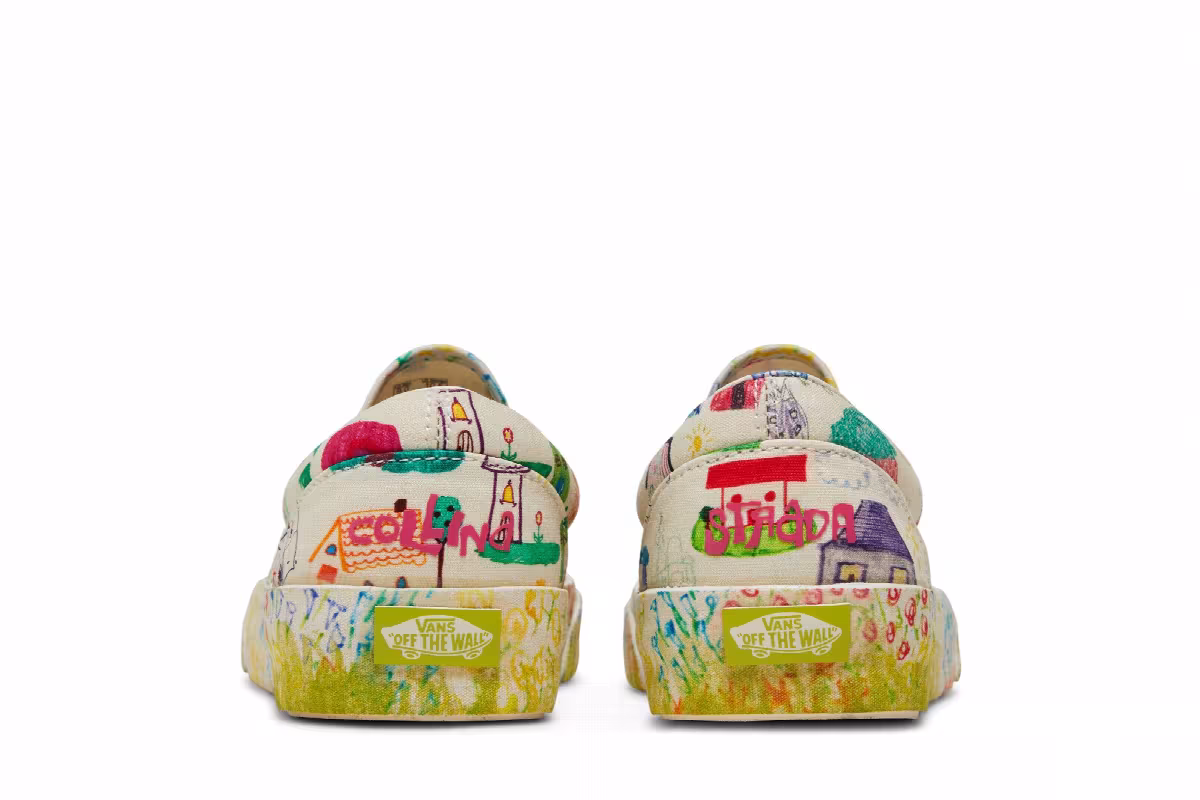 Collina Strada x Vans Classic Slip-On Idyllic Neighborhood, view 7