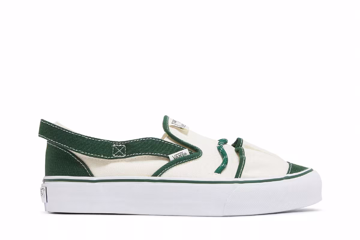 Nicole McLaughlin x Vans Slip-On VP VR3 LX Gardening Tote - White, view 2