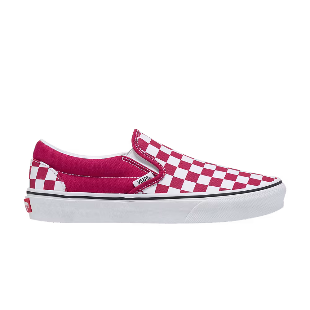 Vans Classic Slip-On Checkerboard - Cherries Jubilee