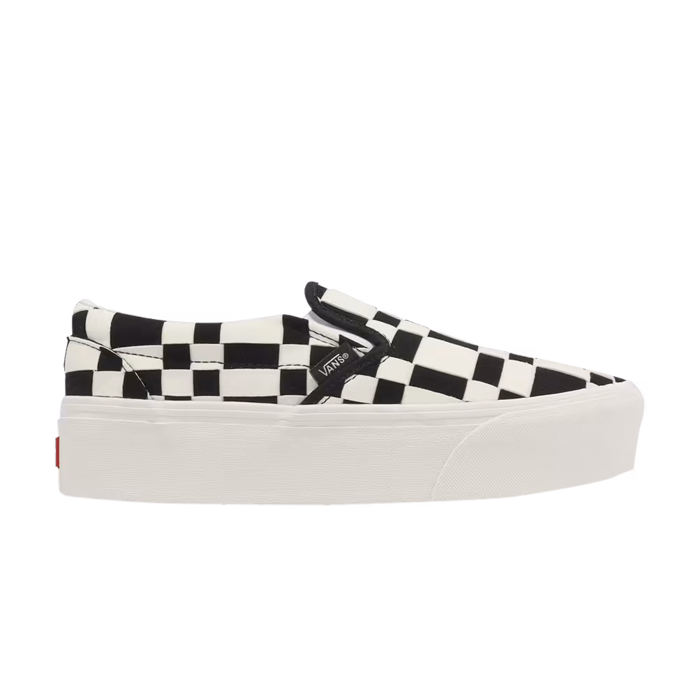 Vans Classic Slip-On Woven Checkerboard