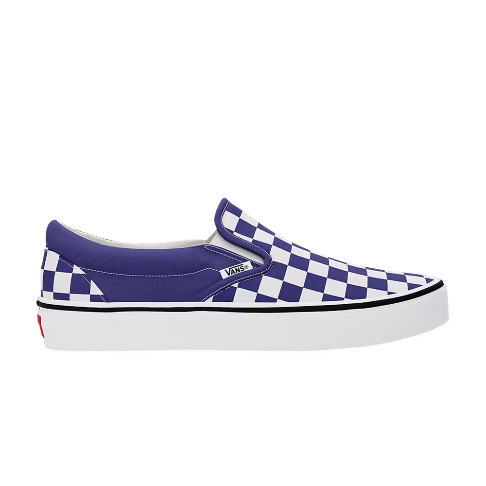 Vans Classic Slip-On Checkerboard - Beacon Blue