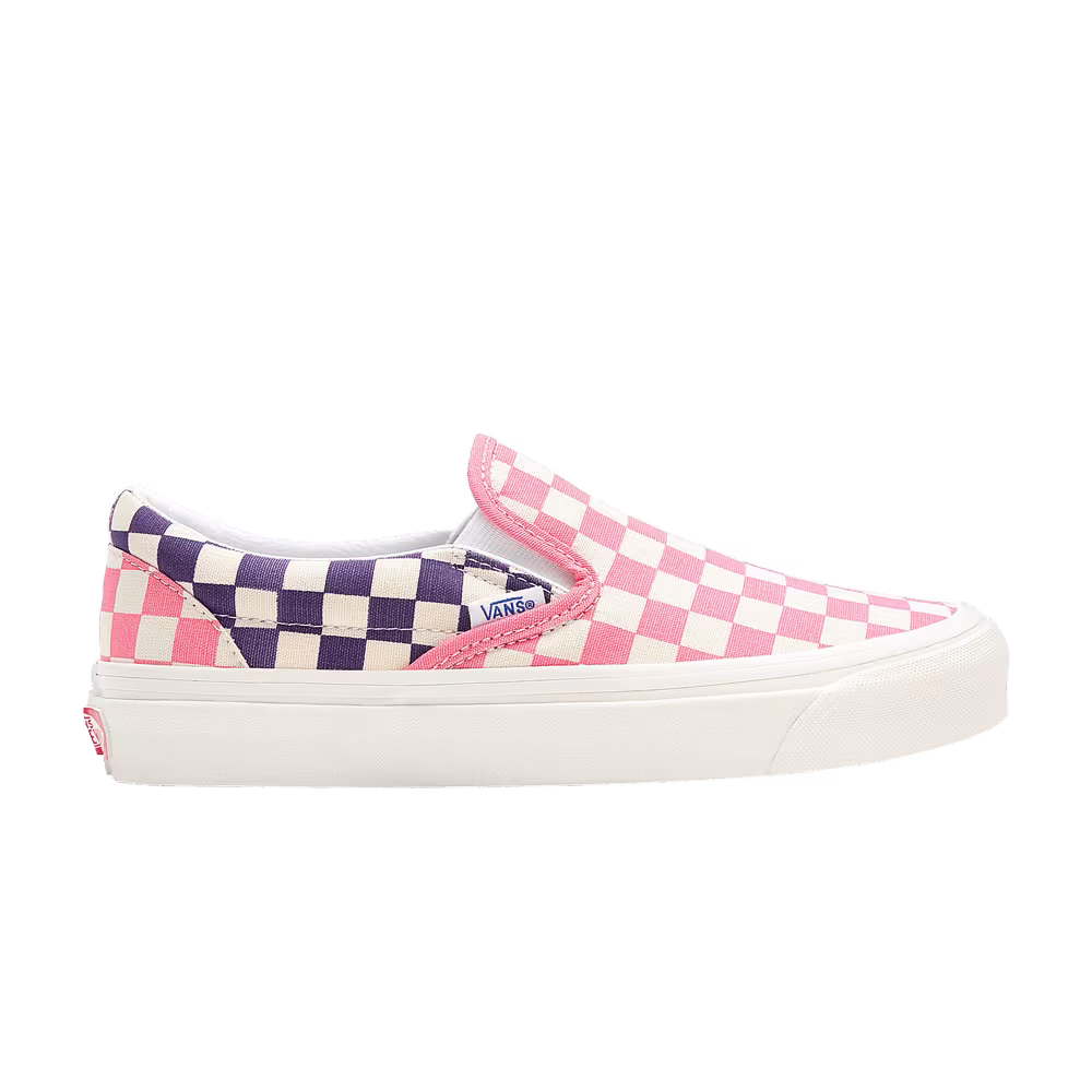 Vans Classic Slip-On 98 DX Anaheim Factory - Pink Purple Checkerboard