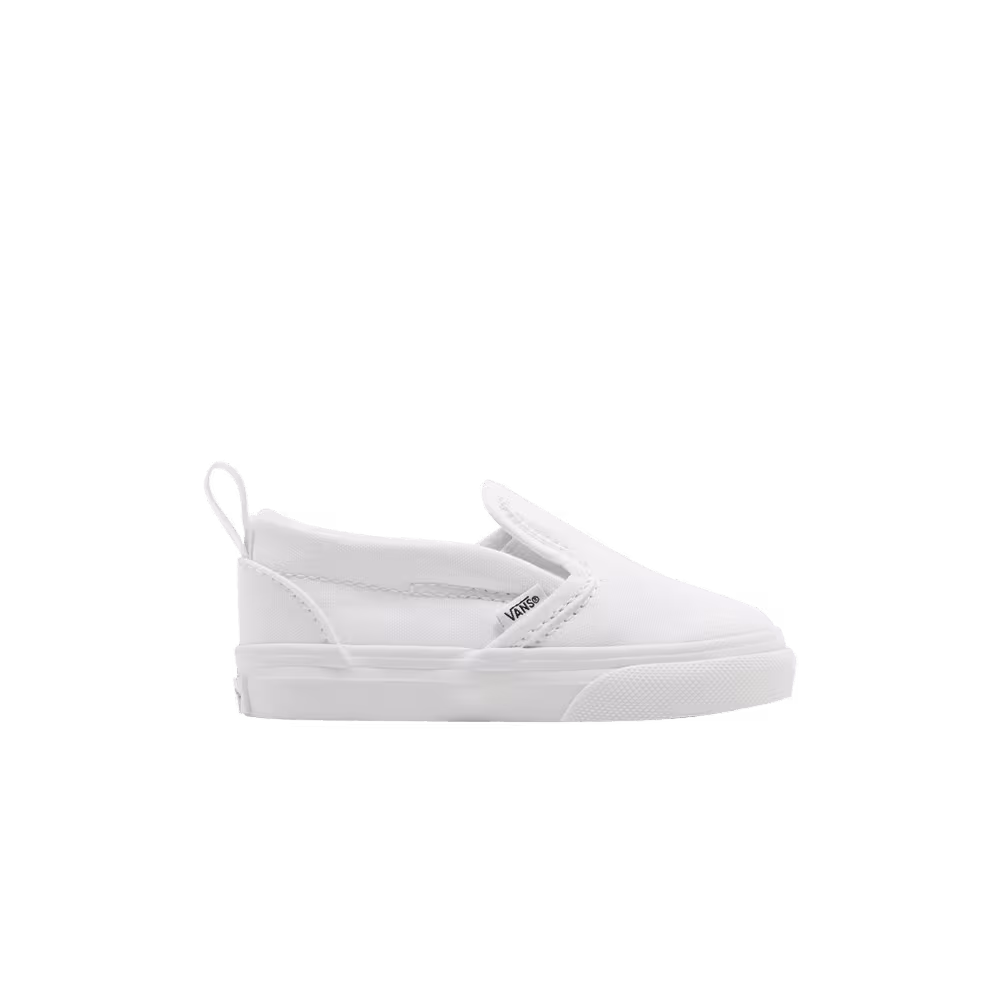 Vans Slip-On V Toddler Triple White