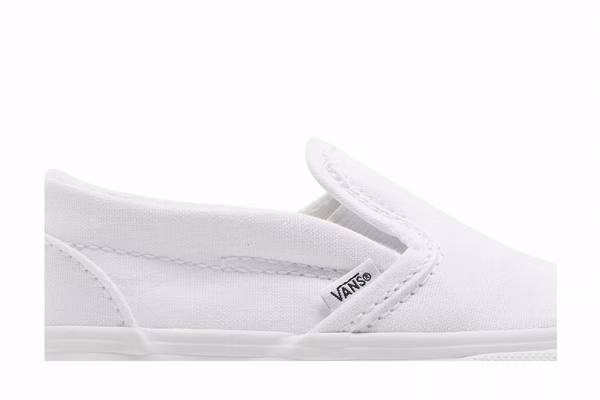 Vans Slip-On V Toddler Triple White, view 3