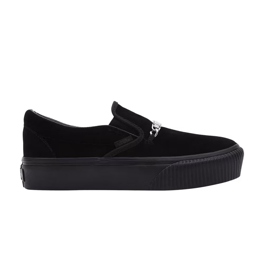 Karina Rozunko x Vans Slip-On Platform SF Black