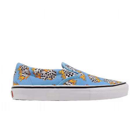 Vans Skate Slip-On 'Blue Flame Dice'