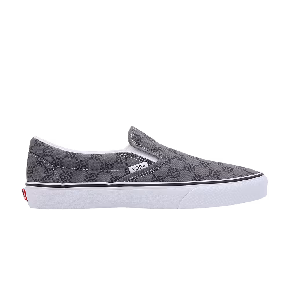Vans Classic Slip-On Monogram - Pewter