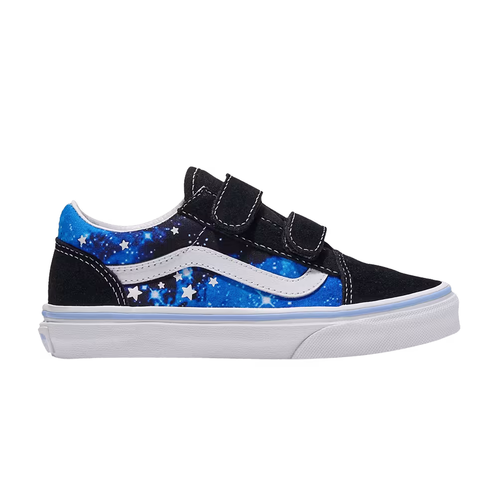 Vans Slip-On V Kids Glow Galaxy Black