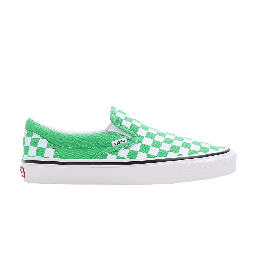 Vans Classic Slip-On 98 DX Checkerboard - Classic Green