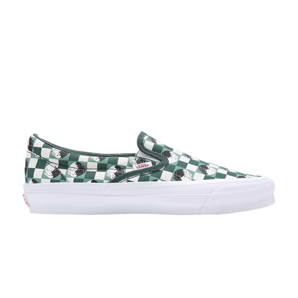 Vans OG Classic Slip-On LX Year of The Rabbit - Green