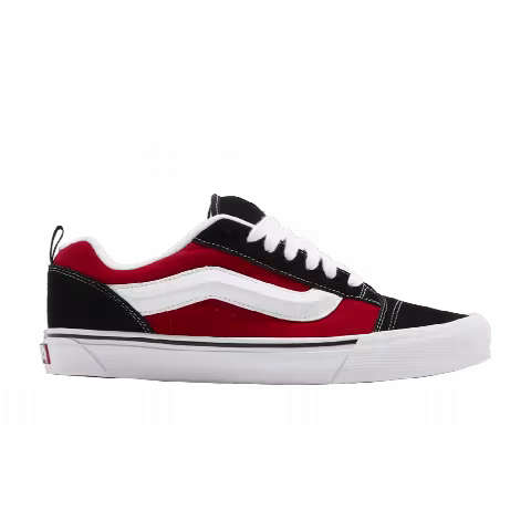Vans Men's Knu-Skool 'Black Red'