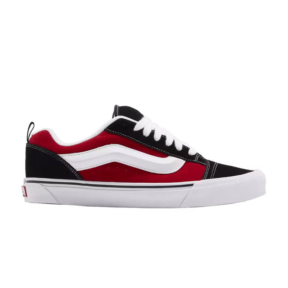 Vans Men's Knu-Skool Black Red