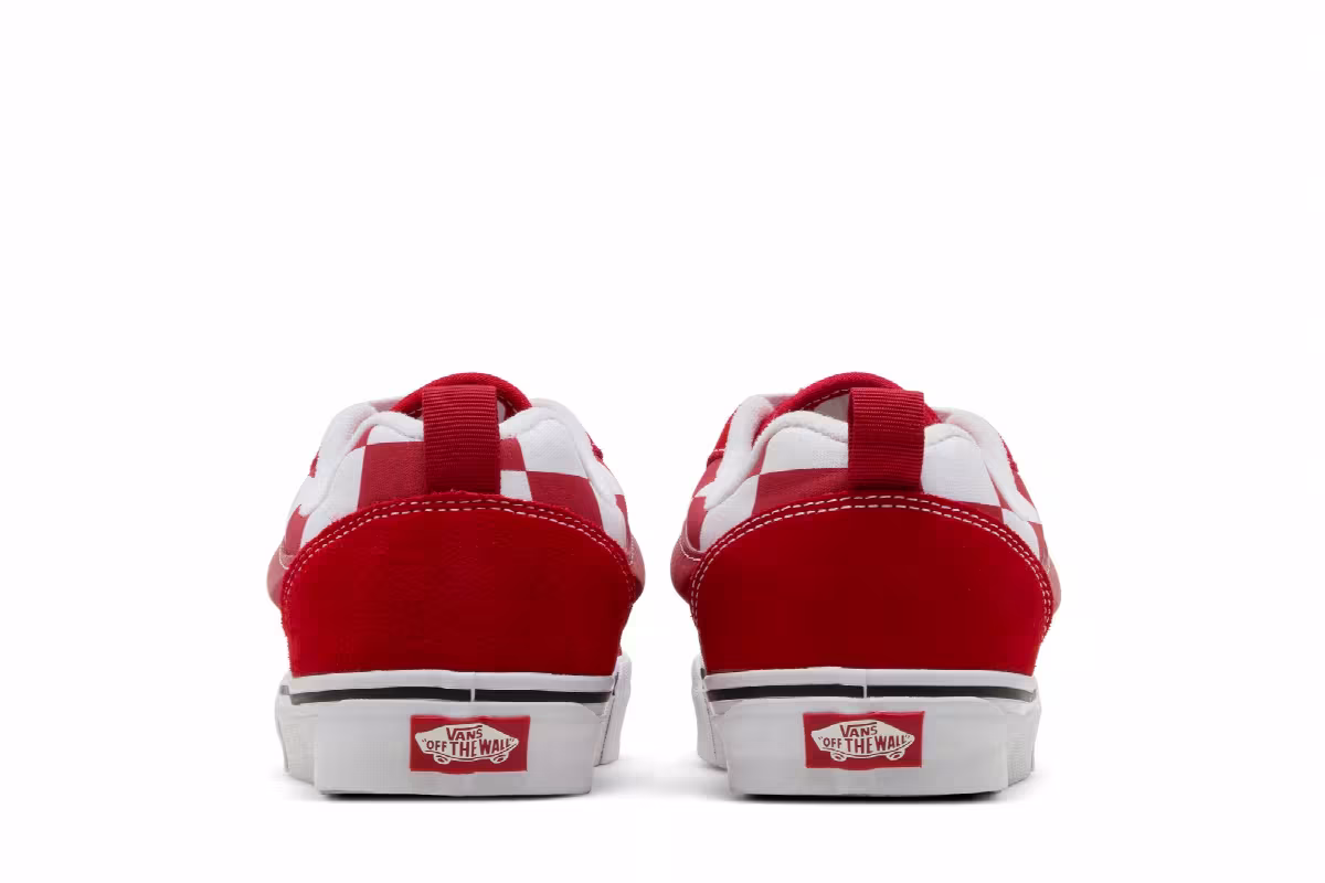 Vans Knu-Skool Mega Check Red, view 7