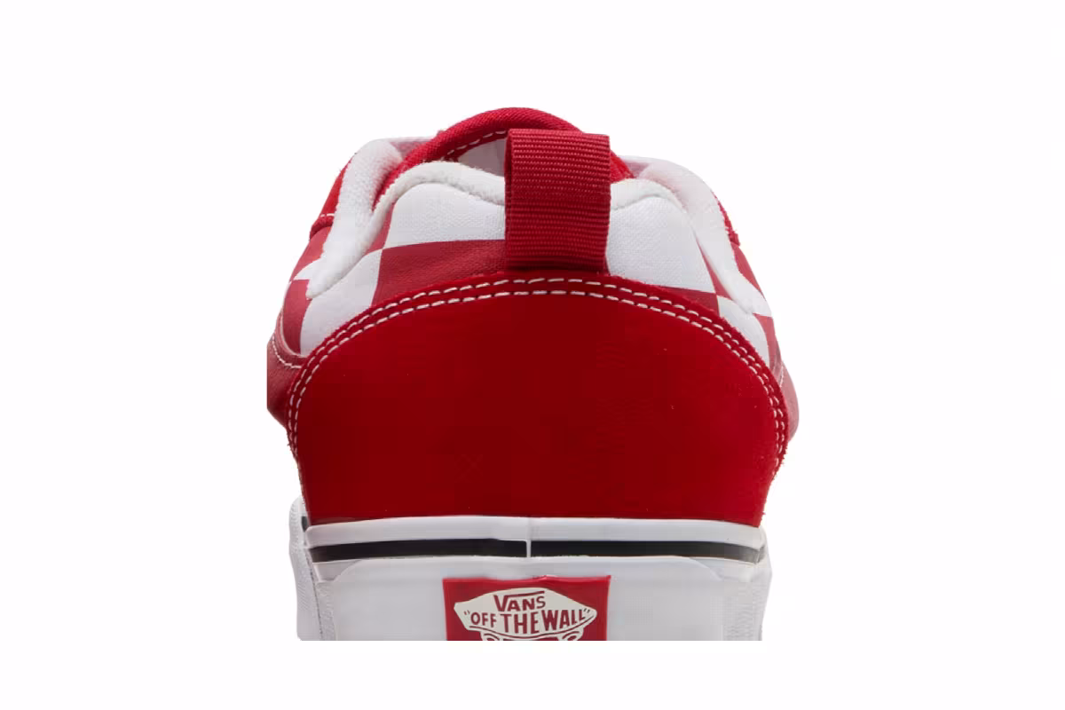 Vans Knu-Skool Mega Check Red, view 8