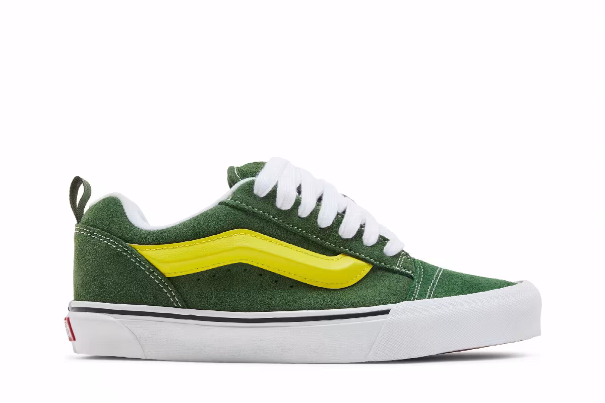 Vans Knu-Skool Green Yellow, view 2
