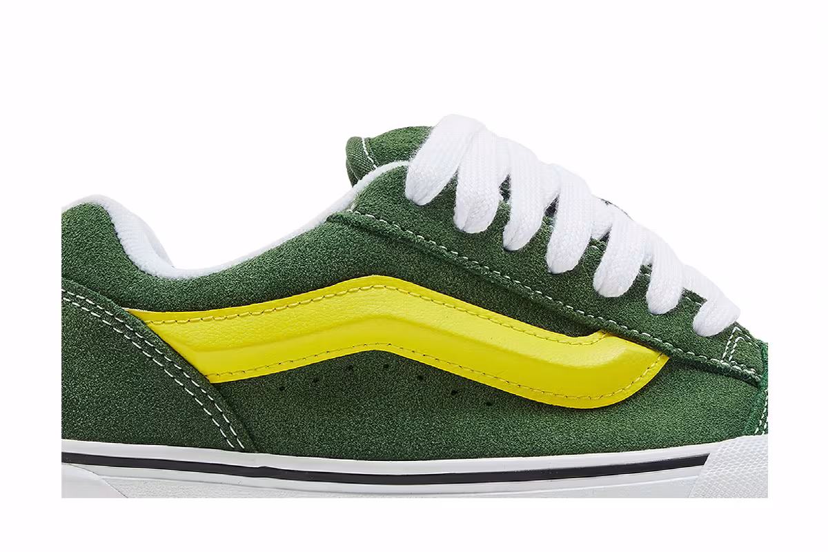 Vans Knu-Skool Green Yellow, view 3