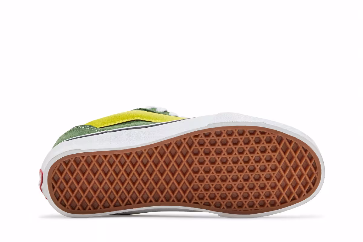 Vans Knu-Skool Green Yellow, view 5
