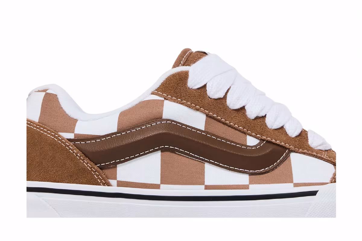 Vans Knu-Skool Mega Check Brown, view 3