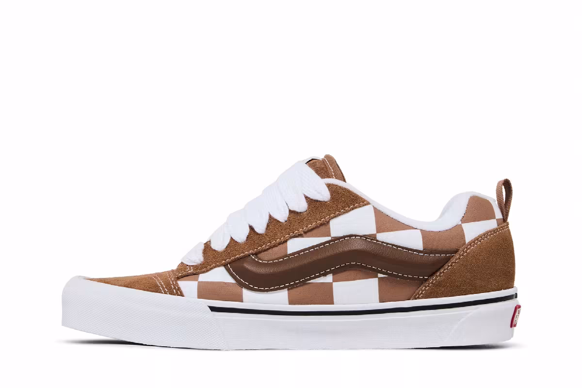 Vans Knu-Skool Mega Check Brown, view 4