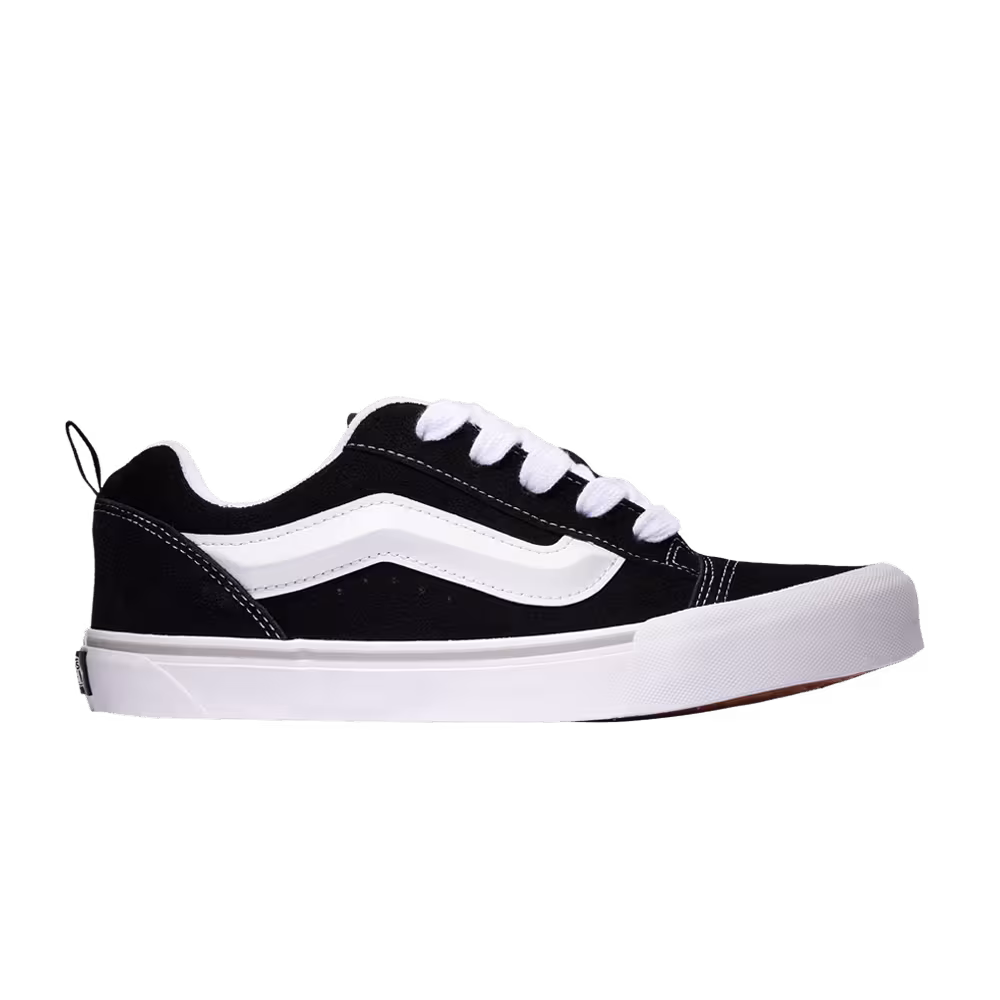 Vans Knu-Skool Kids Black White Grey