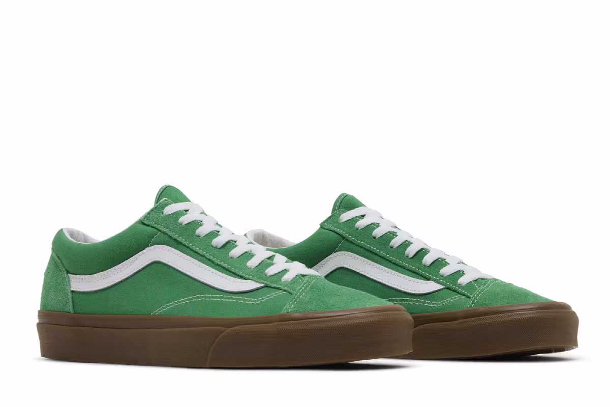 Vans Style 36 Green Gum, view 9