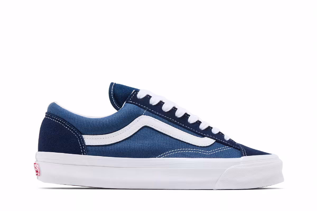 Vans OG Style 36 LX Navy Blue, view 2