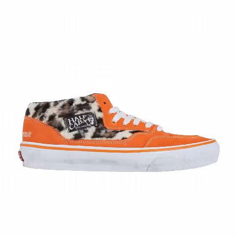 Supreme x Vans Skate Half Cab '92 'Leopard Pack - Orange'