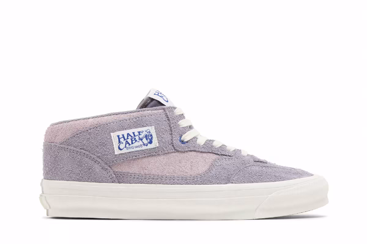 Vans OG Half Cab LX Hairy Suede - Grey Ridge, view 2