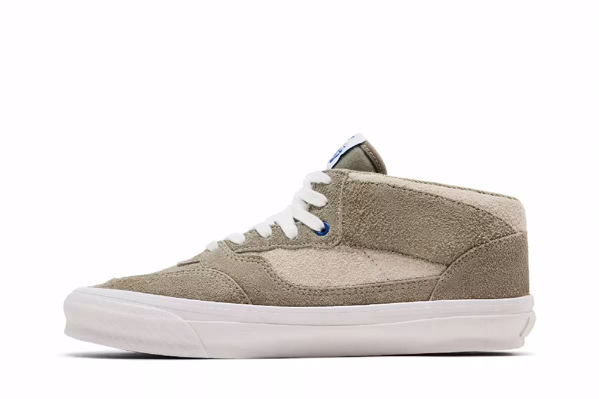 Vans OG Half Cab LX Hairy Suede - Khaki, view 4
