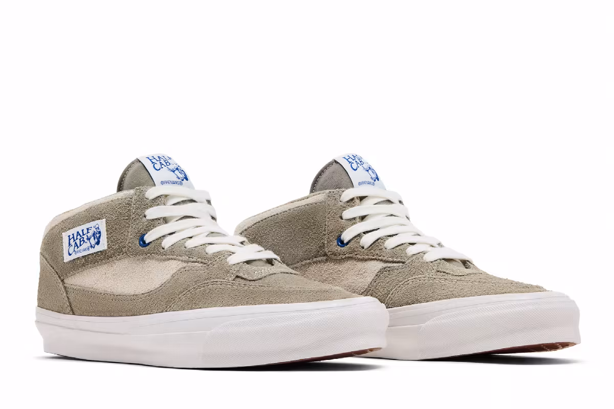 Vans OG Half Cab LX Hairy Suede - Khaki, view 9