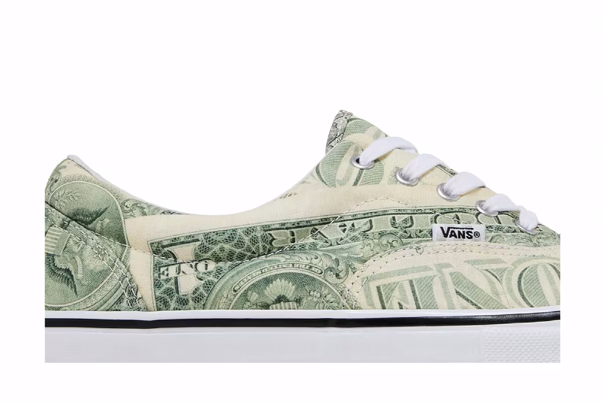 Supreme x Vans Skate Era Dollar Bill, view 3