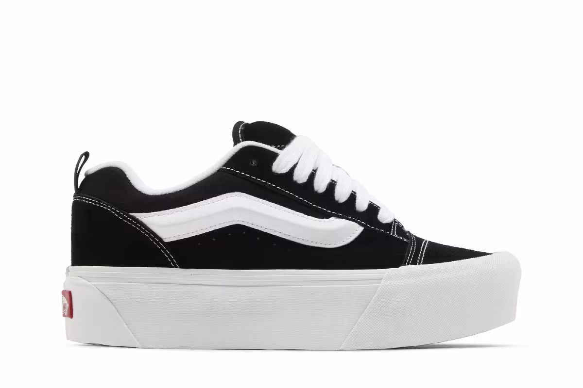 Vans Knu Stack Black White, view 2