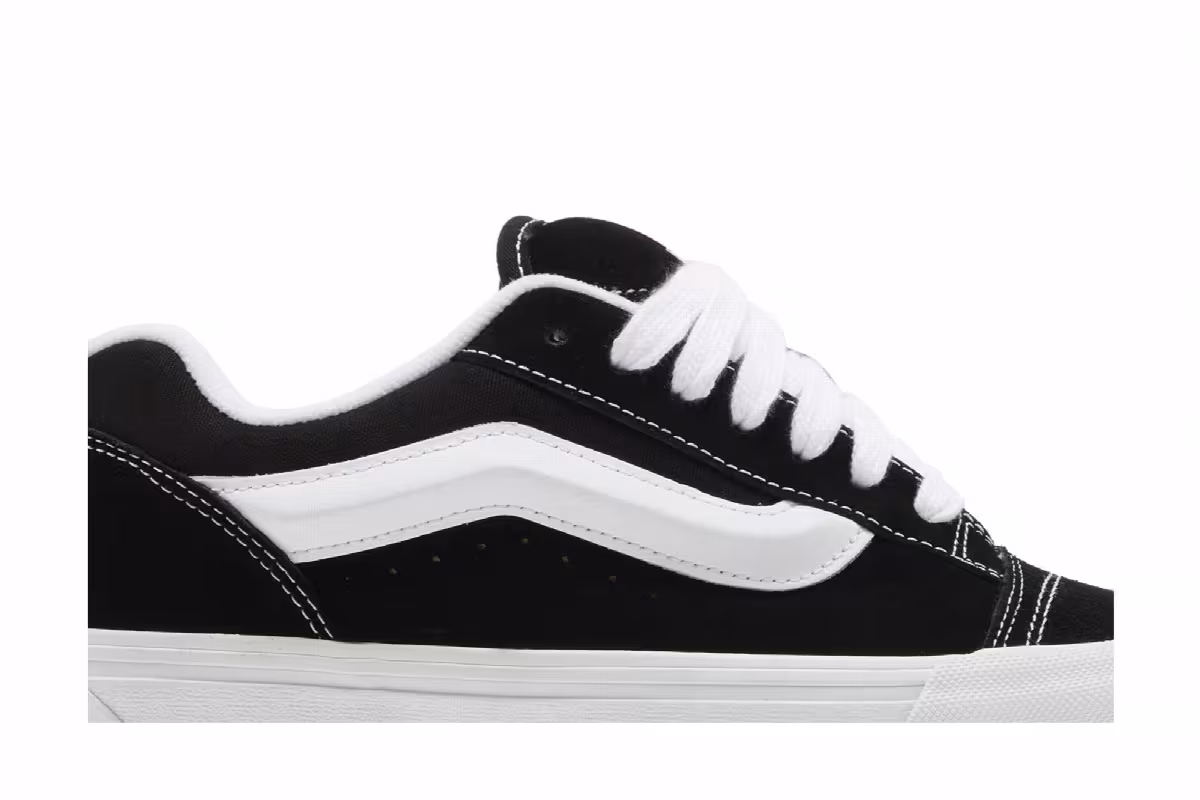 Vans Knu Stack Black White, view 3