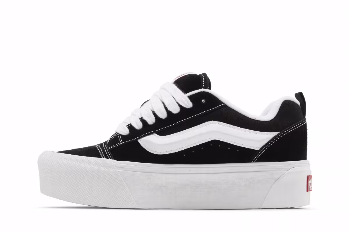 Vans Knu Stack Black White, view 4