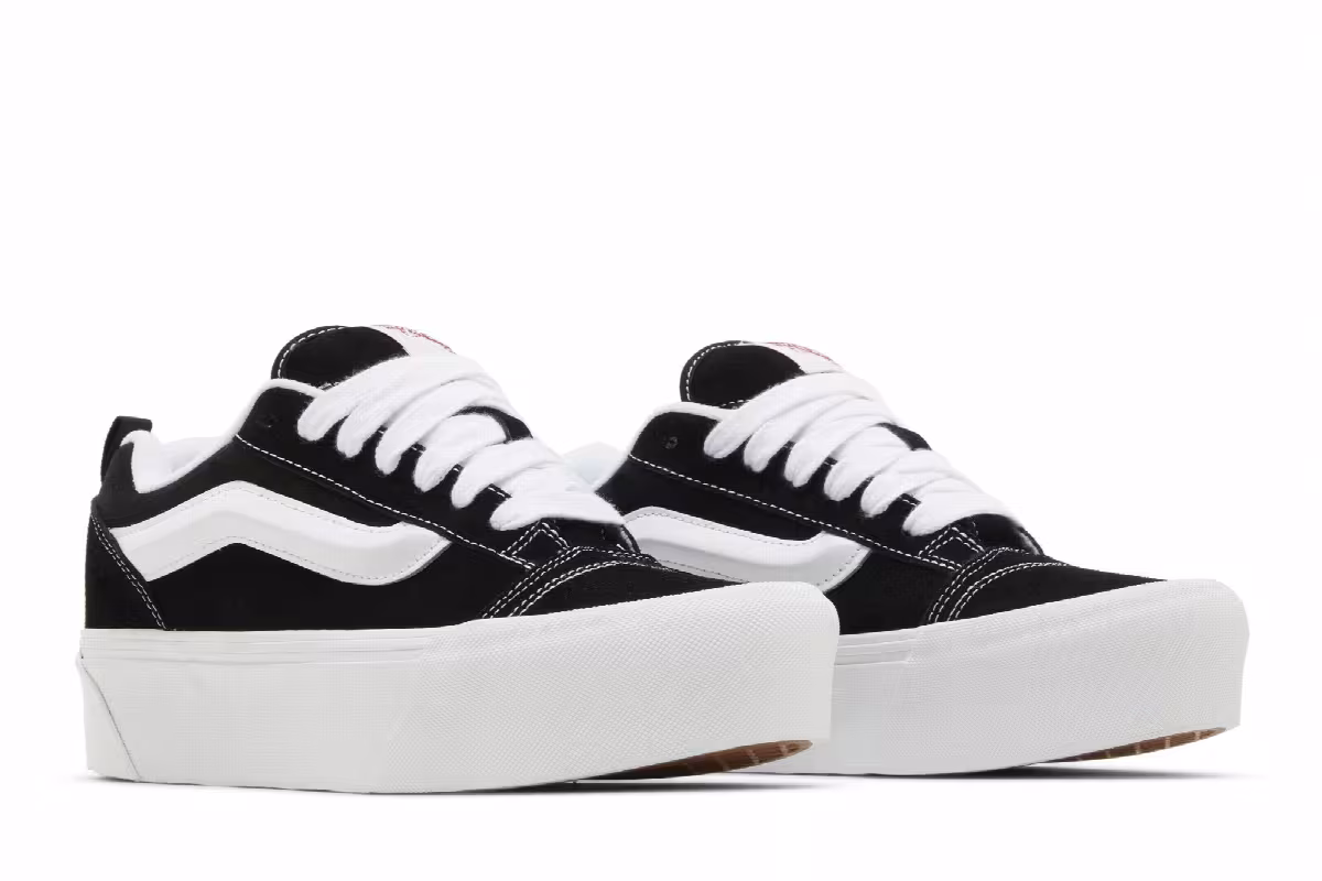 Vans Knu Stack Black White, view 9
