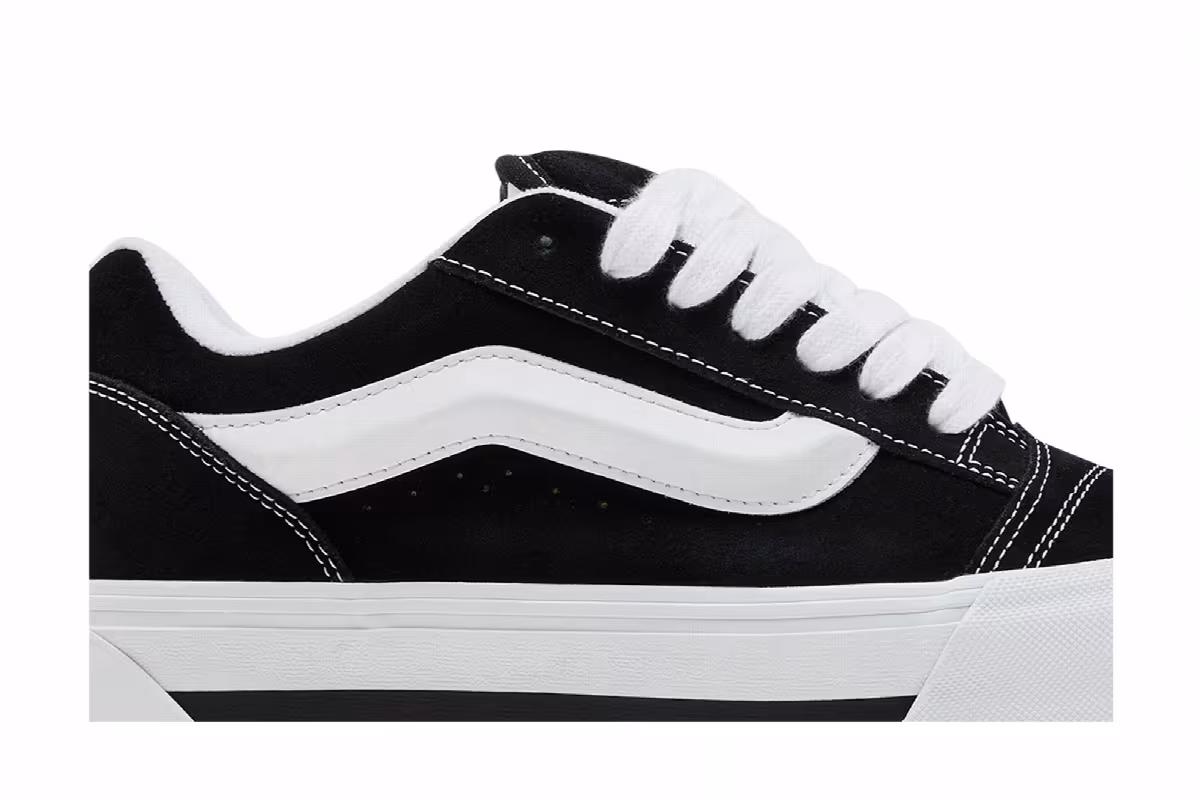 Vans Knu Stack Nostalgia Black White, view 3