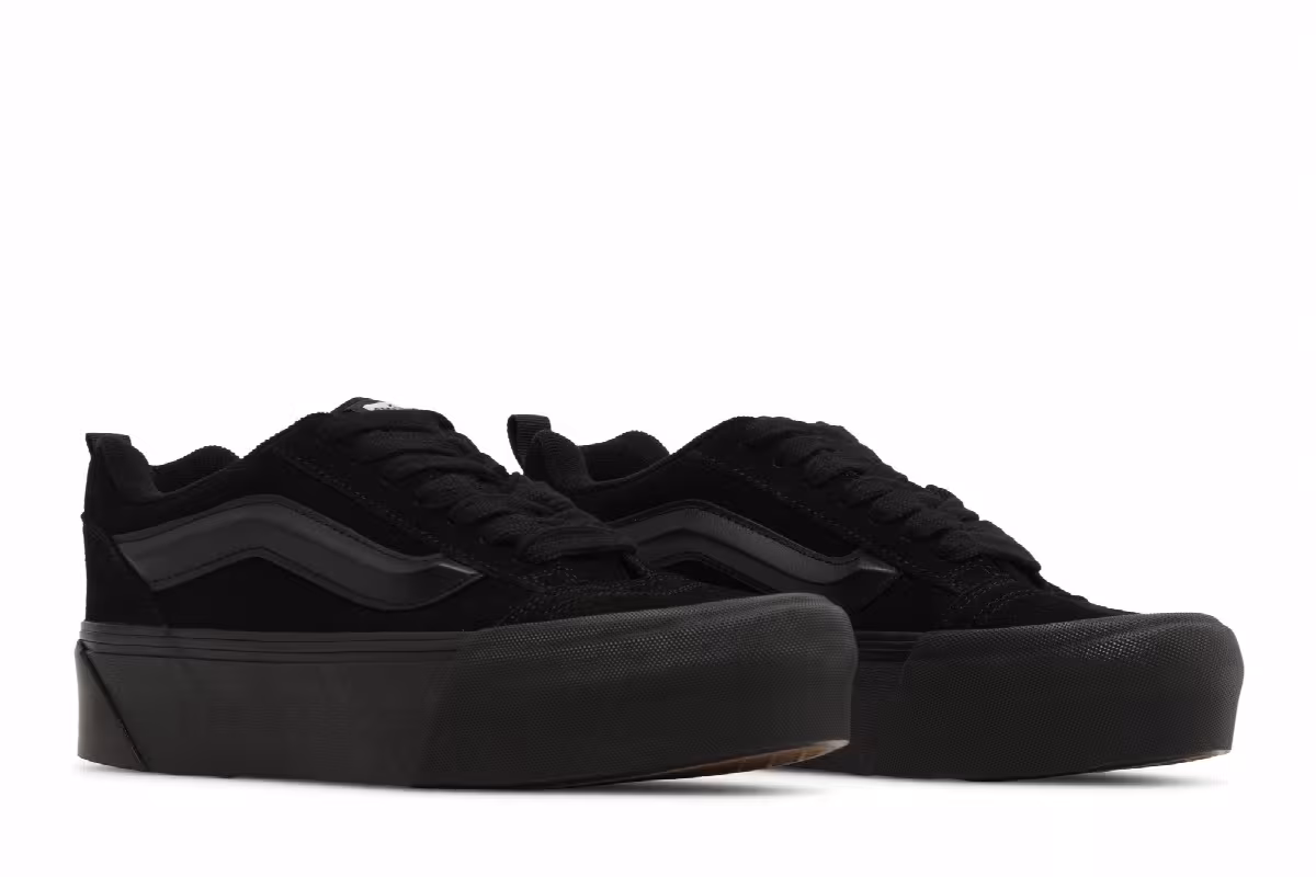 Vans Knu Stack Triple Black, view 9
