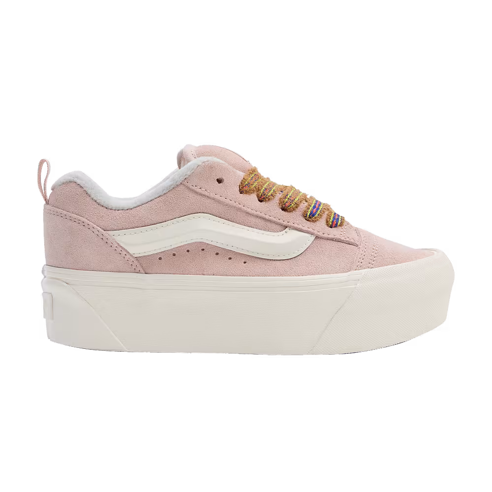 Vans Knu Stack Pink Multi-Color Laces