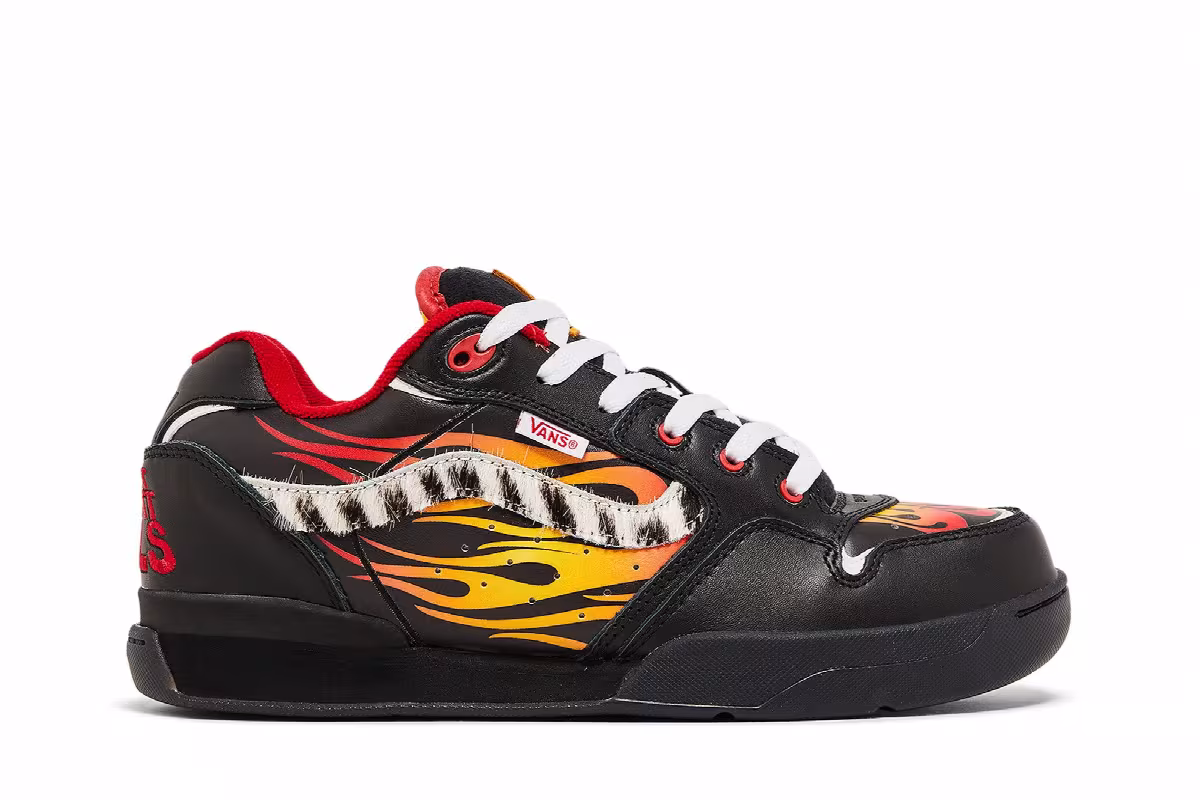 Gallery Dept. x Vans Rowley XLT LX Flames, view 2