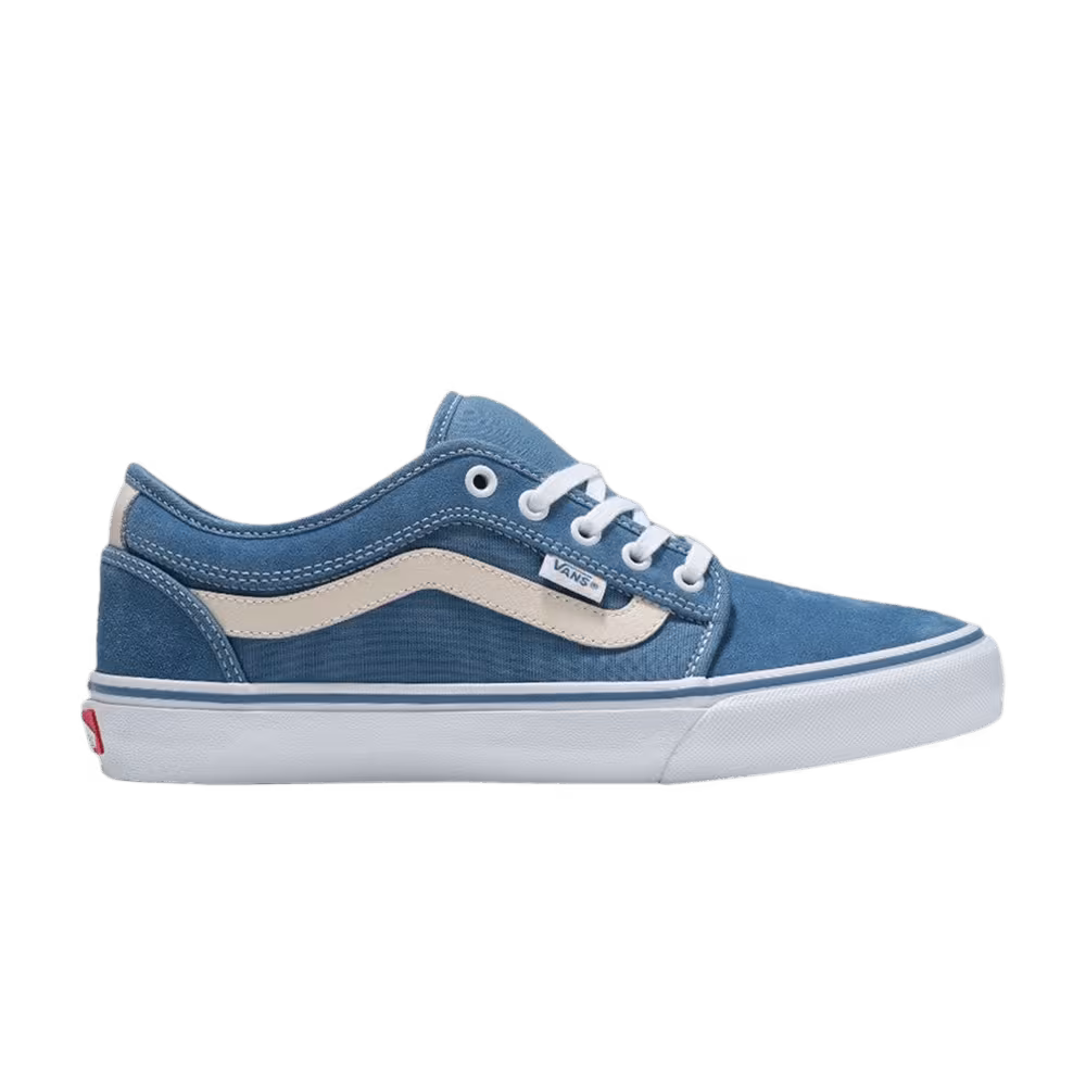 Vans Chukka Low Sidestripe - Light Navy Cream