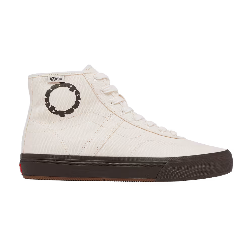 Vans Quasi Skateboards x Gilbert Crockett High Decon Cream Brown