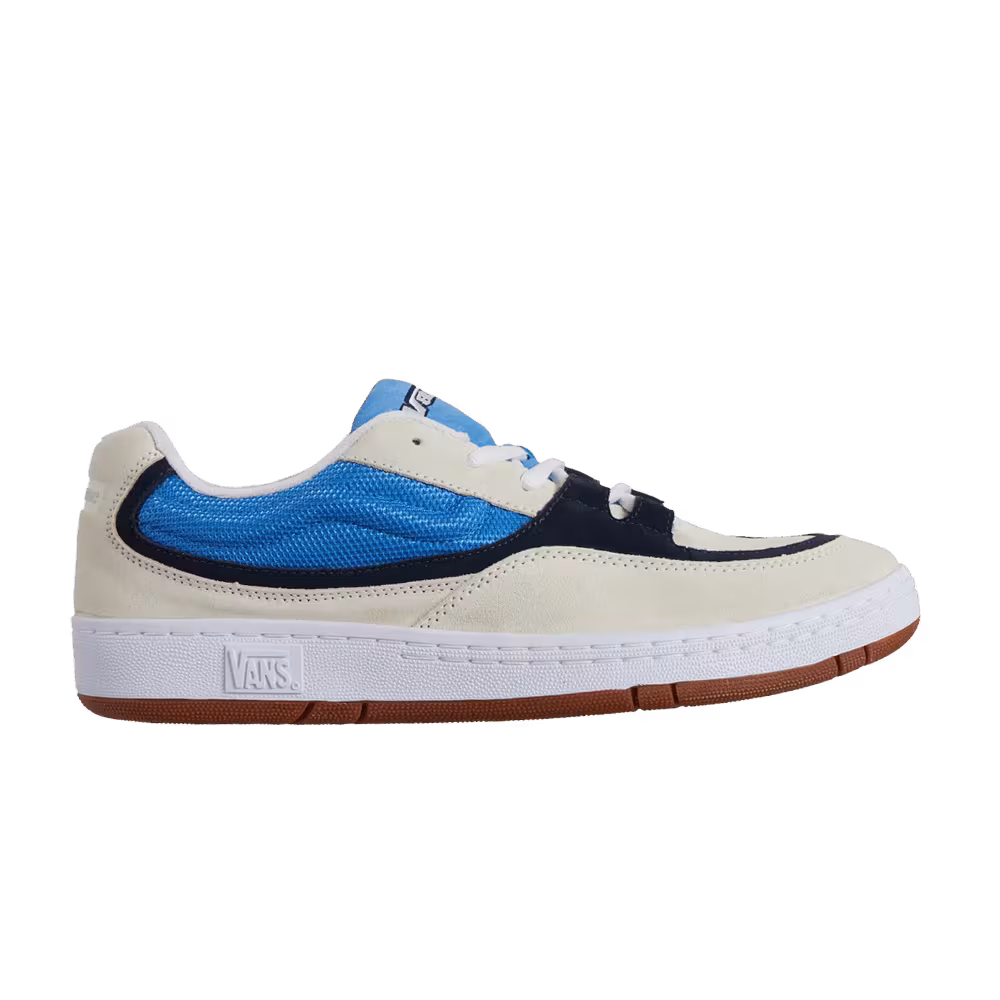 Supreme x Vans Skate Speed White Blue Gum