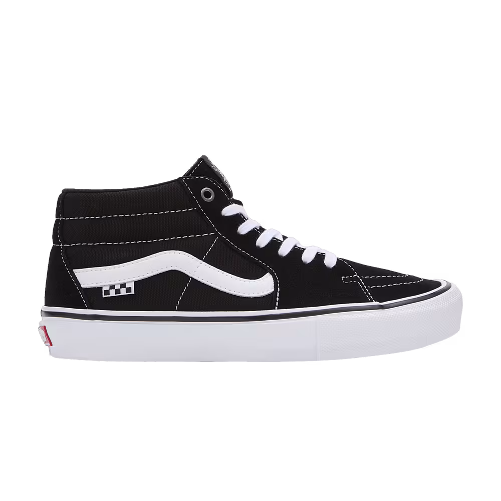 Vans Skate Grosso Mid Black White