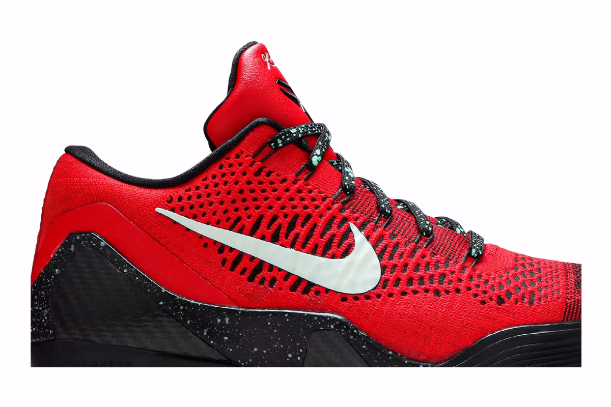 Nike Kobe 9 Elite Low University Red, view 3
