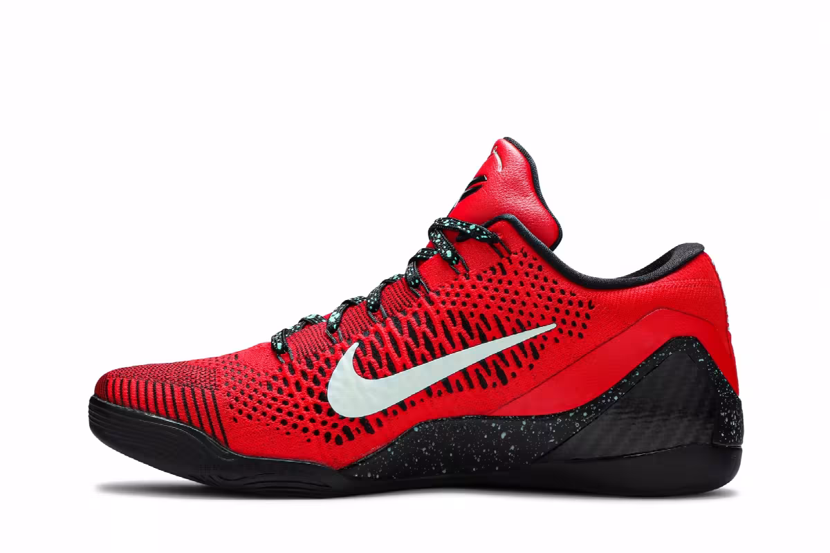 Nike Kobe 9 Elite Low University Red, view 4